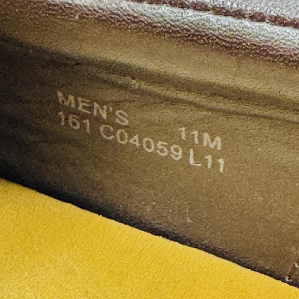 Cole Haan Shoes Mens 11 Brown Leather Slip On Loafers Moc Toe Casual Comfort - Picture 10 of 11